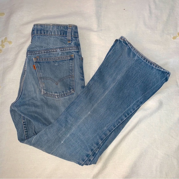 Vintage Levi’s BELL BOTTOM Jeans Denim Flare 26x25